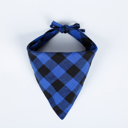 Wholesale Pet Supplies: Colorful Checkered Bandana