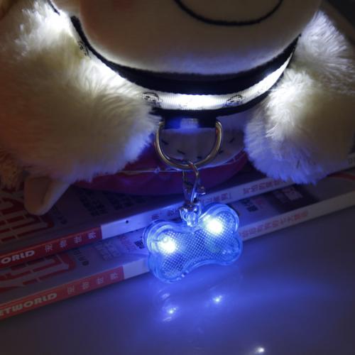 LED Pet Tag Pendant, Safe Dog Collar Accessory