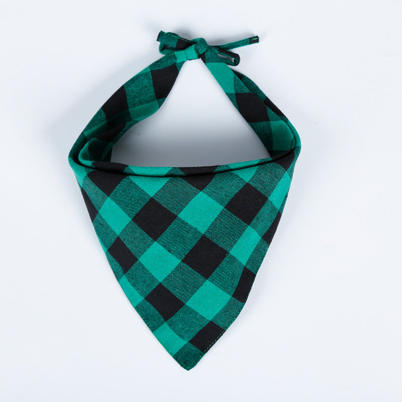 Wholesale Pet Supplies: Colorful Checkered Bandana
